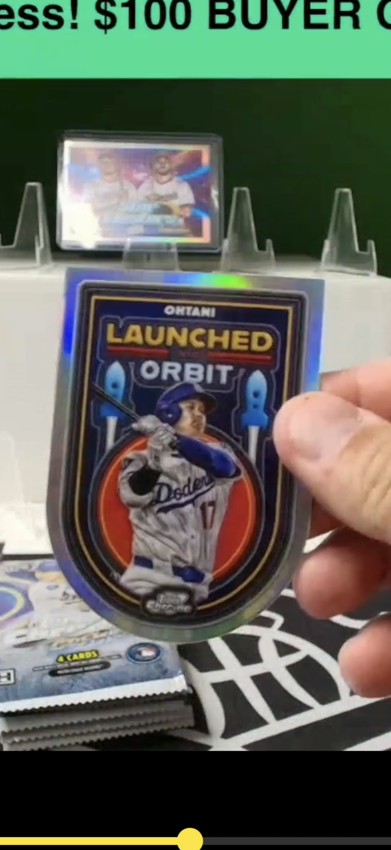 2025 Topps Cosmic Chrome Launched Into Orbit #LIO-2 Shohei Ohtani — front