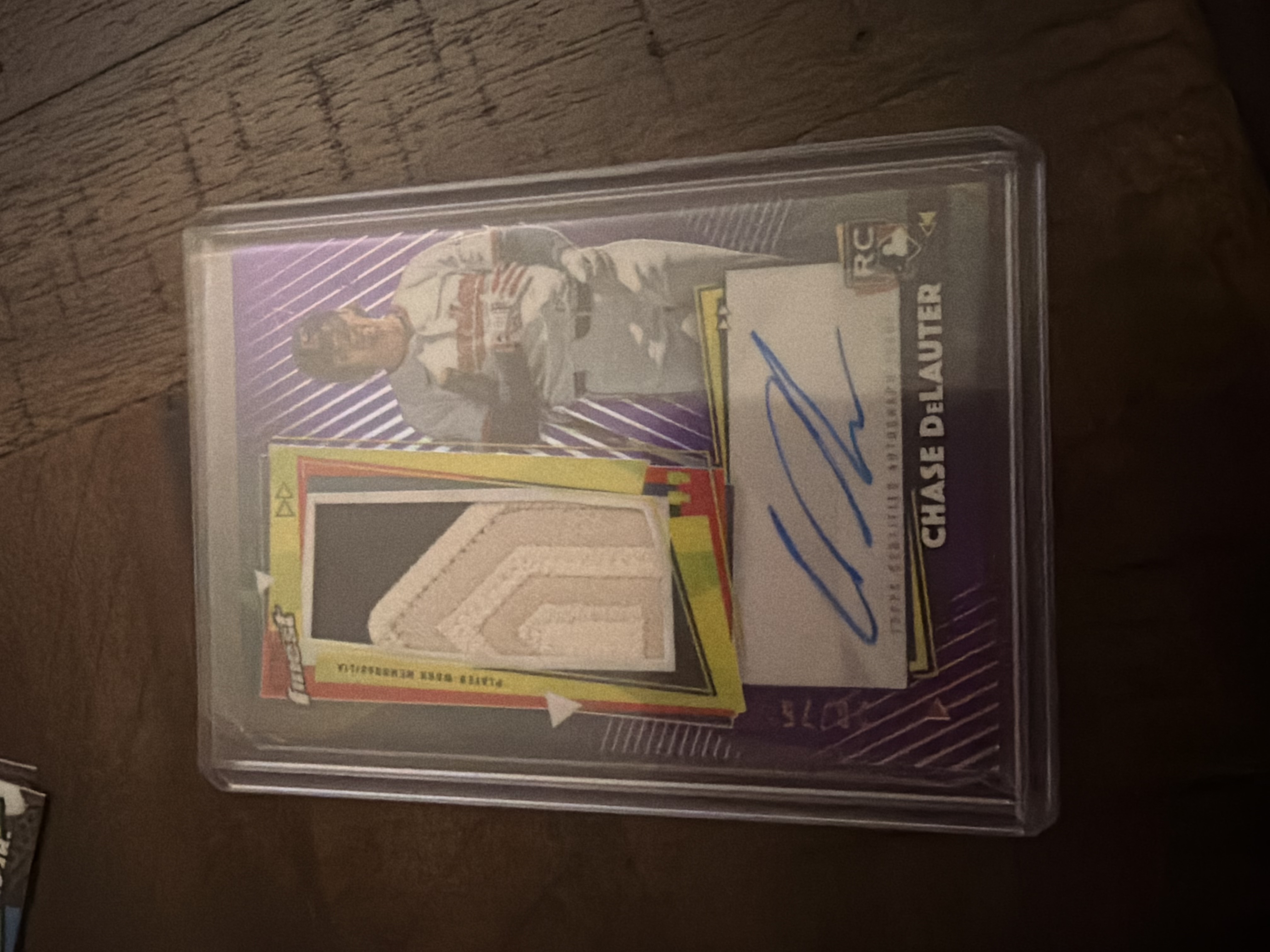 2026 Topps Finest #RPA-CD Chase DeLauter Rookie Patch Autograph — front