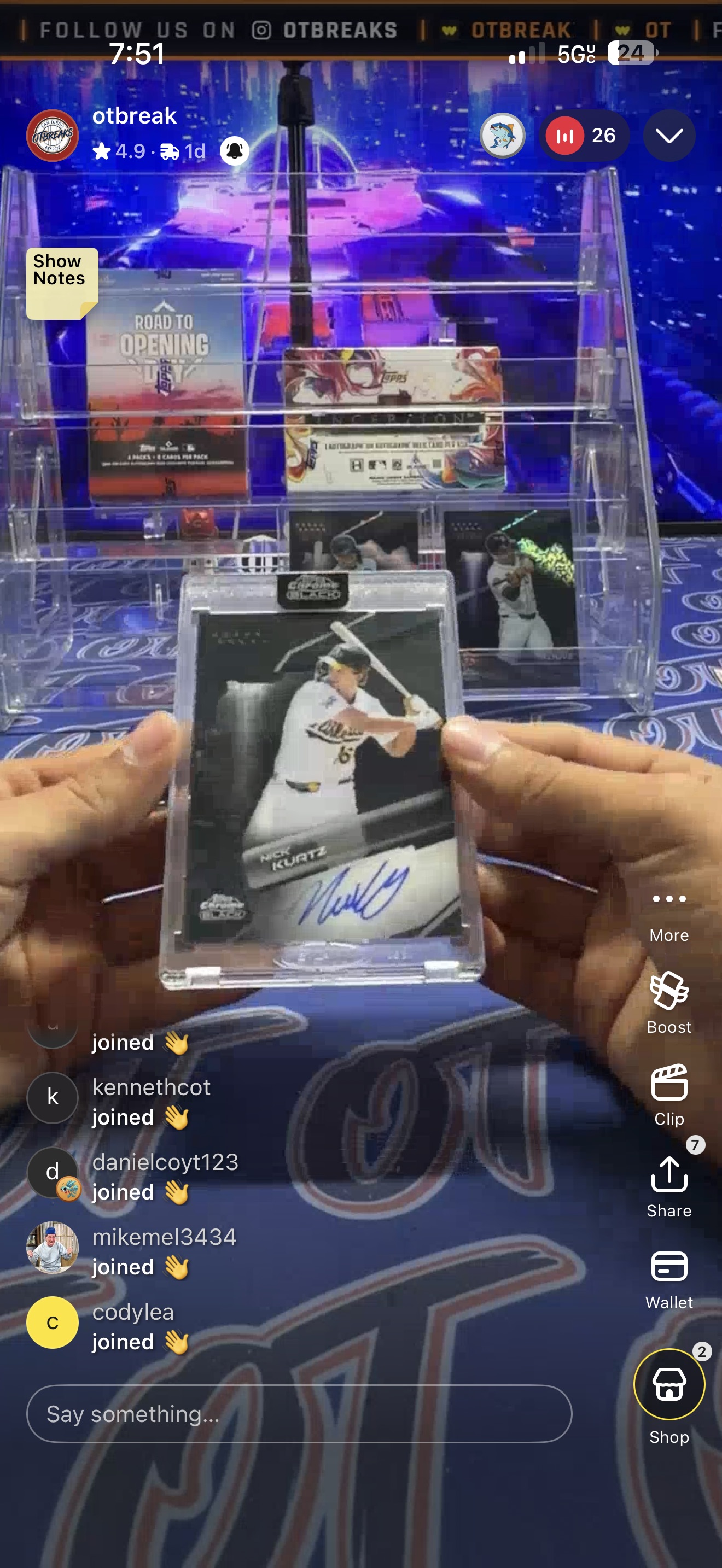 2023 Topps Chrome #87 Nick Kurtz — front
