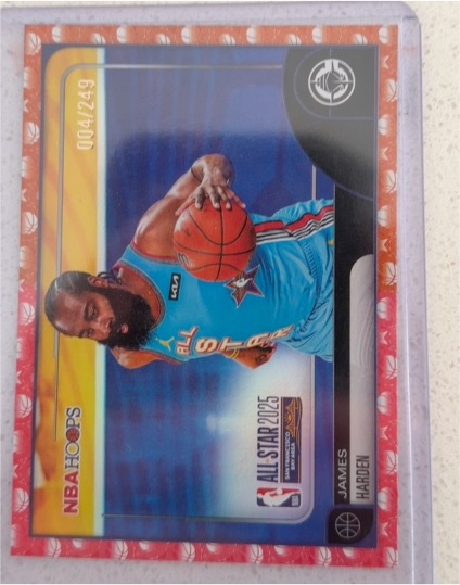 2025-26 Topps NBA Hoops #276 James Harden — front