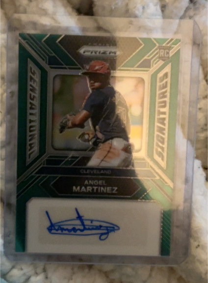 2024 Panini Prizm Sensational Signatures #SS-AM Angel Martinez — front