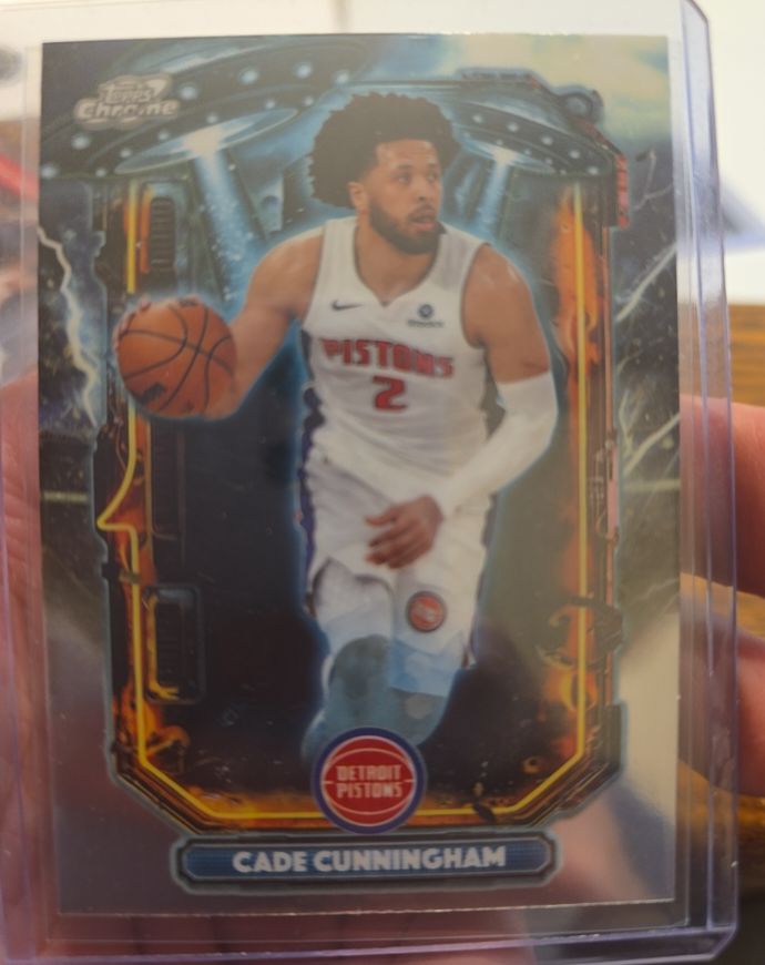 2025-26 Topps Chrome Cosmic #ET-10 Cade Cunningham — front