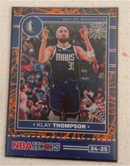 2024-25 Panini Haunted Hoops #85 Klay Thompson — front