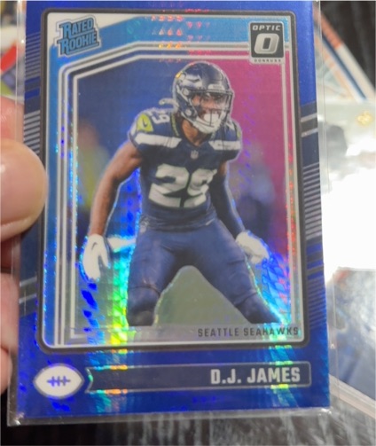 2024 Panini Donruss Optic #222 D.J. James — front