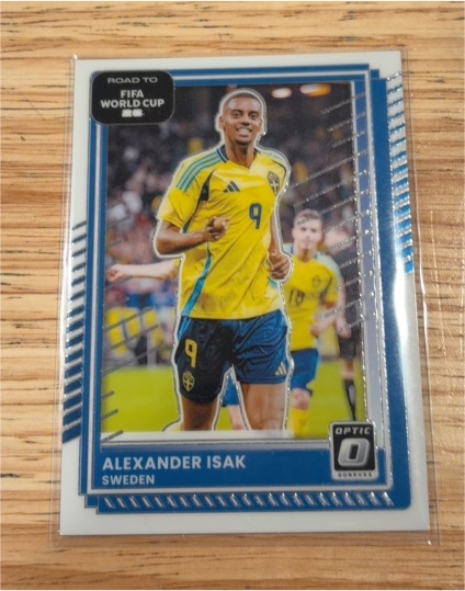 2025-26 Donruss Optic Road to FIFA World Cup #81 Alexander Isak — front