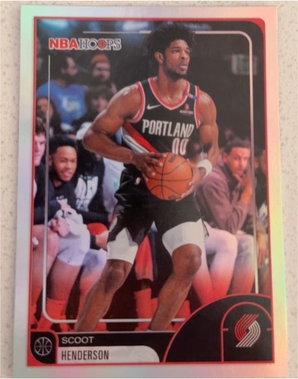 2026 Topps NBA Hoops #85 Scoot Henderson — front