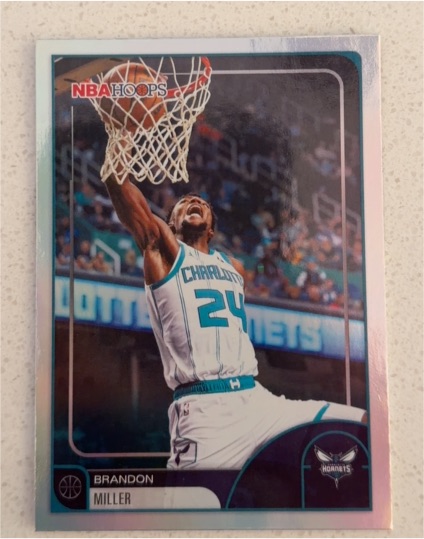 2025-26 Topps NBA Hoops #80 Brandon Miller — front