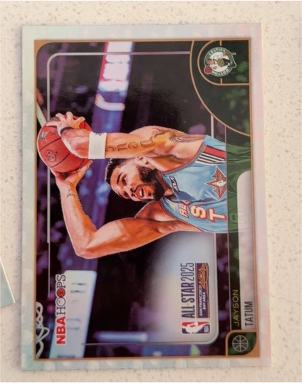 2025-26 Topps NBA Hoops #277 Jayson Tatum — front