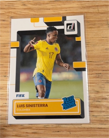2022-23 Panini Donruss #195 Luis Sinisterra — front
