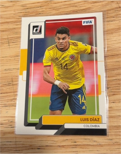 2022-23 Donruss Soccer #149 Luis Diaz — front