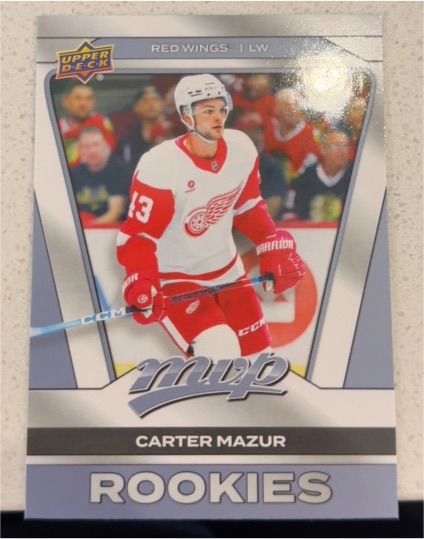 2025-26 Upper Deck MVP #242 Carter Mazur — front