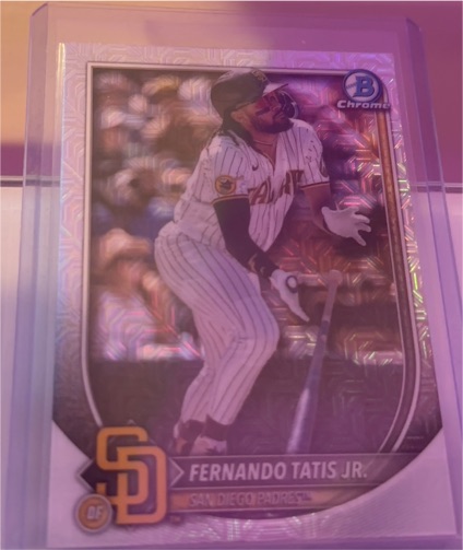 2025 Bowman Chrome #23 Fernando Tatis Jr. — front