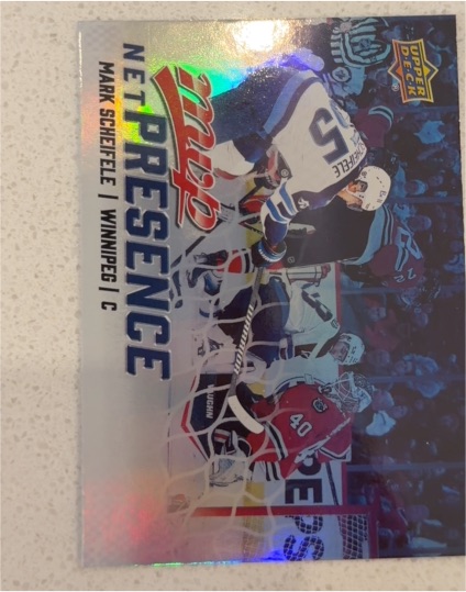 2025-26 Upper Deck MVP #NP-8 Mark Scheifele Net Presence — front