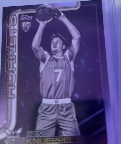 2025-26 Topps #204 Kon Knueppel — front