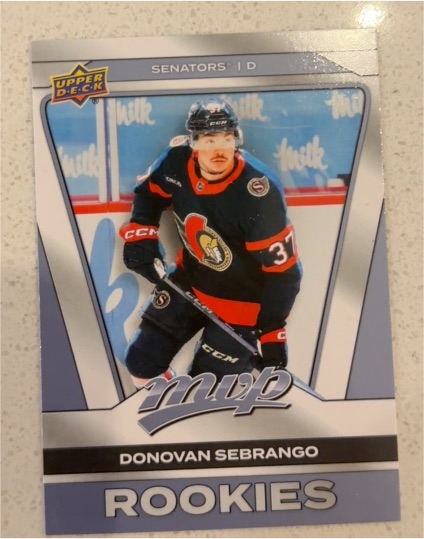 2025-26 Upper Deck MVP #229 Donovan Sebrango — front