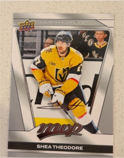 2025-26 Upper Deck MVP #77 Shea Theodore — front