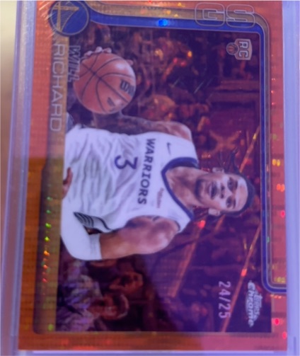 2025-26 Topps Chrome #287 Will Richard — front