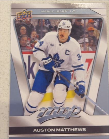2025-26 Upper Deck MVP #141 Auston Matthews — front