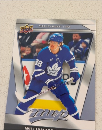2025-26 Upper Deck MVP #22 William Nylander — front
