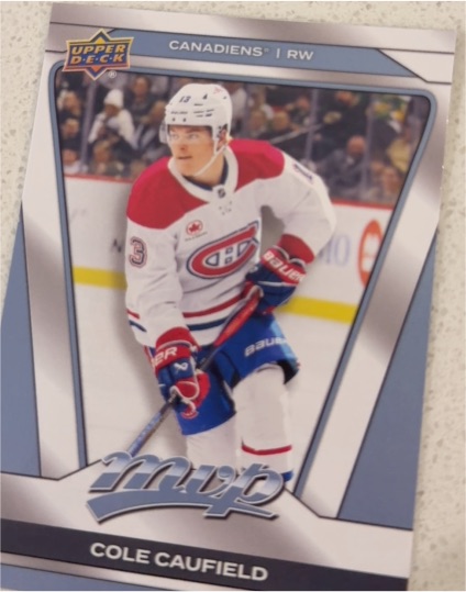 2025-26 Upper Deck MVP #193 Cole Caufield — front