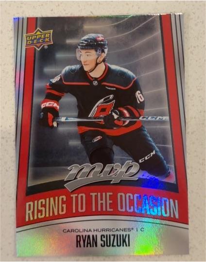 2025-26 Upper Deck MVP #RO-28 Ryan Suzuki Rising to the Occasion — front