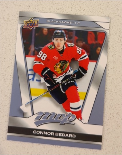 2025-26 Upper Deck MVP #95 Connor Bedard — front