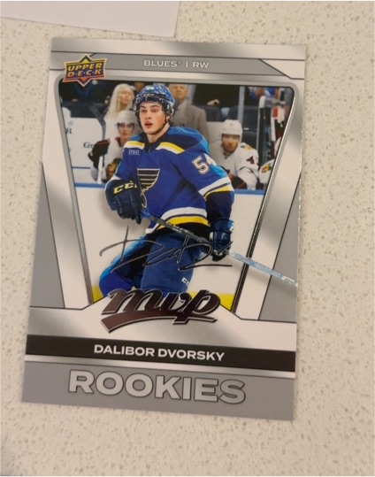 2025-26 Upper Deck MVP #246 Dalibor Dvorsky — front