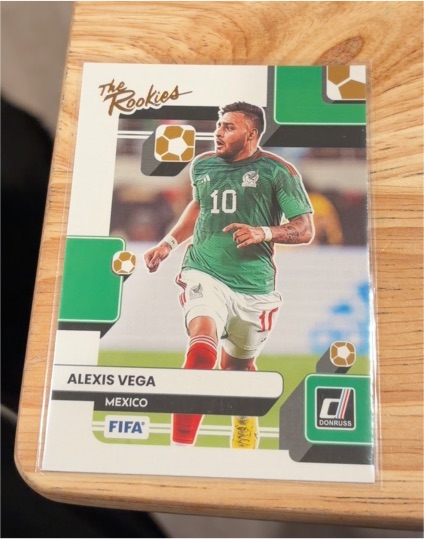2022-23 Donruss The Rookies #11 Alexis Vega Mexico — front