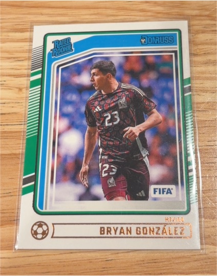 2024-25 Panini Donruss #180 Bryan Gonzalez Rated Rookie — front