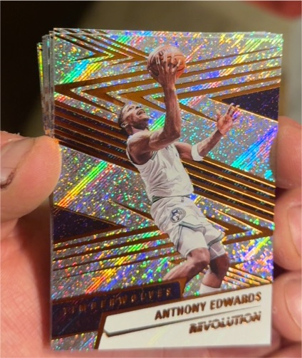 2024-25 Panini Revolution #40 Anthony Edwards — front