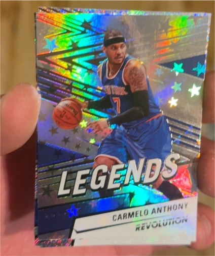 2024-25 Panini Revolution Legends #165 Carmelo Anthony — front