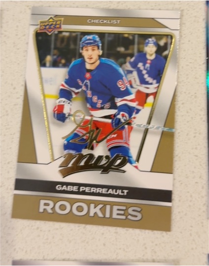 2025-26 Upper Deck MVP #250 Gabe Perreault — front