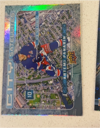 2024-25 Upper Deck Series 1 City Satellites #CS-18 Artemi Panarin — front