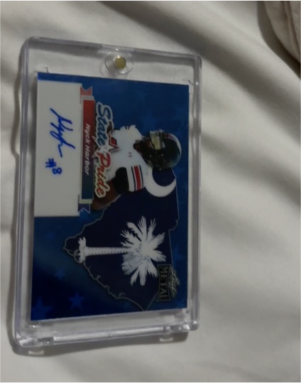 2025 Leaf Metal Autograph State Pride Nyck Harbor #SP-NH1 — front