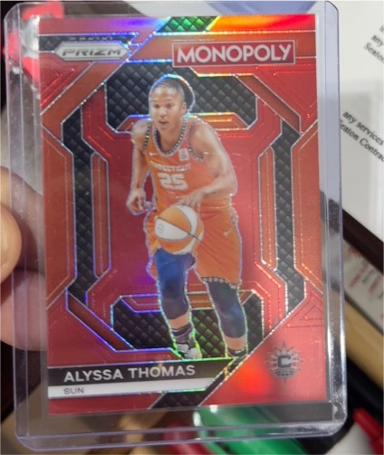 2024 Panini Prizm Monopoly WNBA #WNBA10 Alyssa Thomas — front