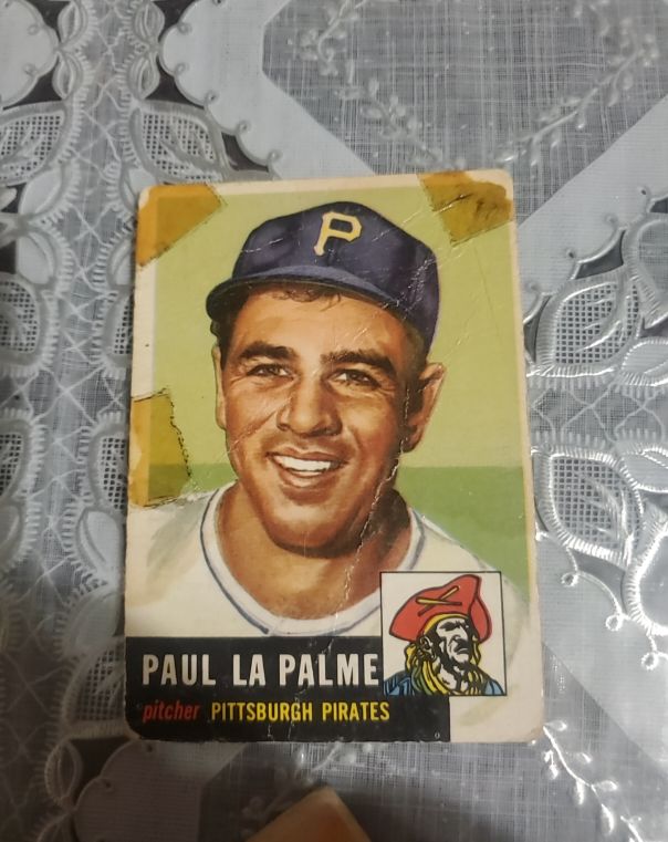 1953 Topps #201 Paul La Palme — front