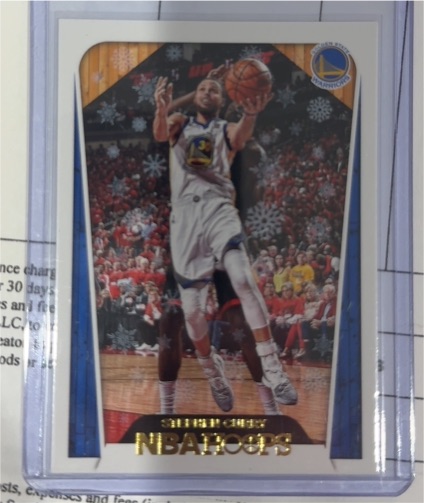 2018-19 Panini NBA Hoops Winter #281 Stephen Curry — front