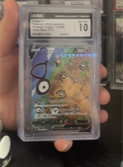 2022 Pokemon #103/098 Unown V Paradigm Trigger Japanese — front