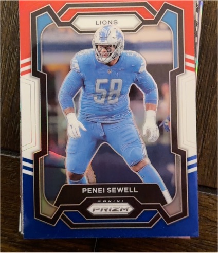 2023 Panini Prizm #103 Penei Sewell — front