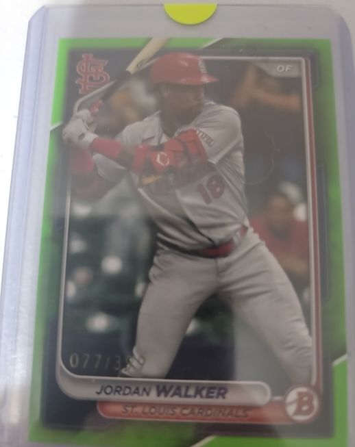 2024 Bowman #29 Jordan Walker — front