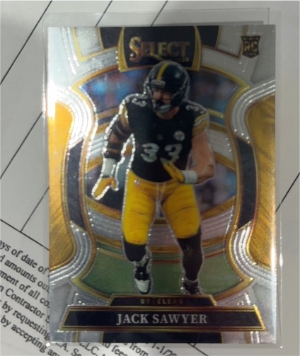 2025 Panini Select #53 Jack Sawyer — front