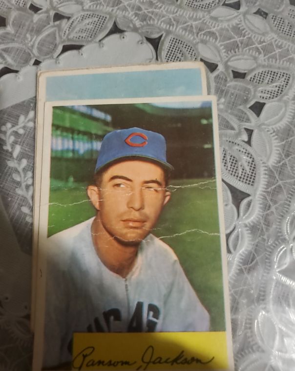 1954 Bowman #189 Ransom Jackson — front