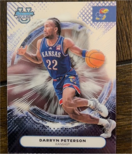 2025-26 Bowman Best University #10 Darryn Peterson — front
