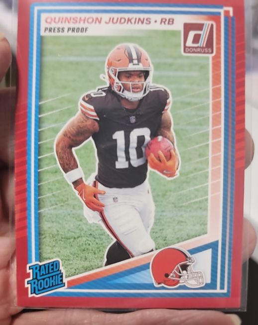 2025 Panini Donruss #330 Quinshon Judkins — front