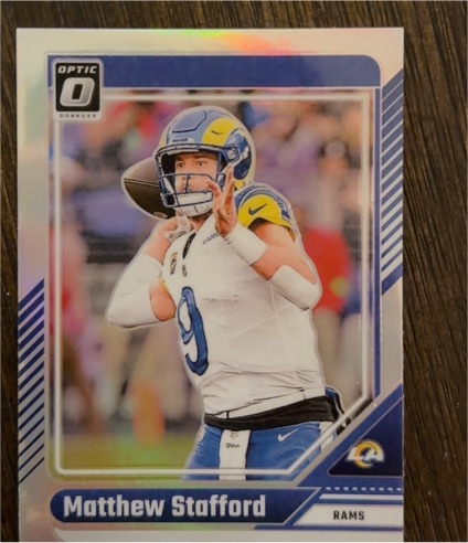 2024 Panini Donruss Optic #113 Matthew Stafford — front
