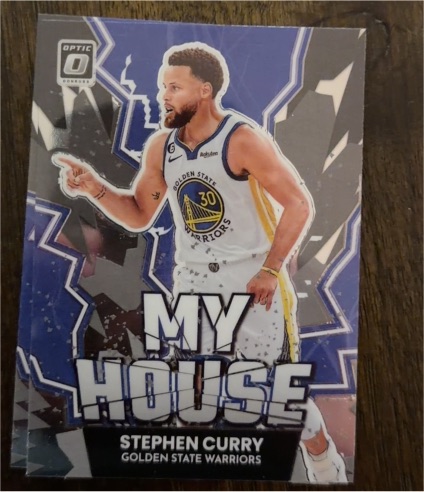 2022-23 Panini Donruss Optic #10 Stephen Curry My House — front