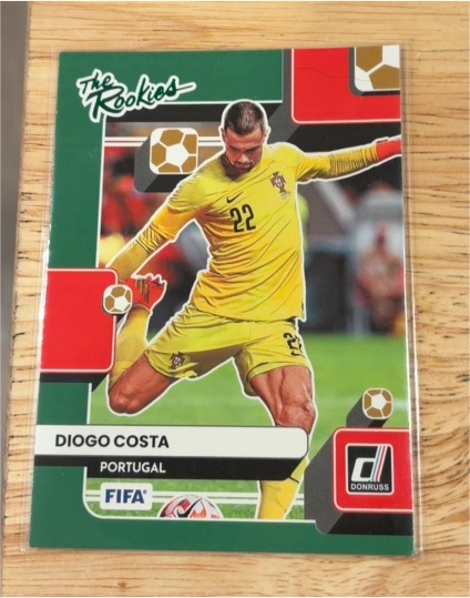 2022-23 Donruss Soccer The Rookies #14 Diogo Costa — front