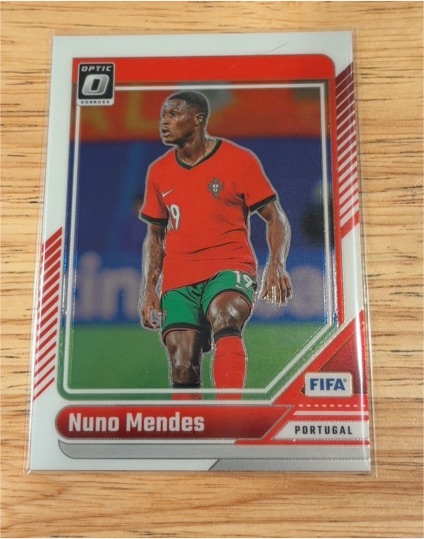 2024-25 Panini Donruss Optic #128 Nuno Mendes — front