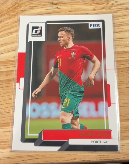 2022-23 Panini Donruss #95 Diogo Jota — front