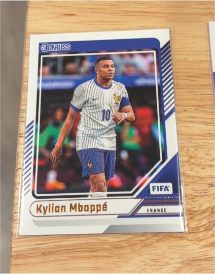 2024-25 Panini Donruss FIFA #100 Kylian Mbappé — front